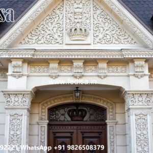 Classic Villa Design with Royal Exterior Style No-3905