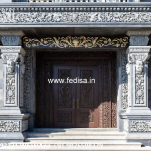 Classic Villa Design with Grand Front Elevation No-3908