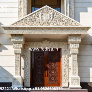 Elegant Classic Villa Design with Marble Finishes No-3915