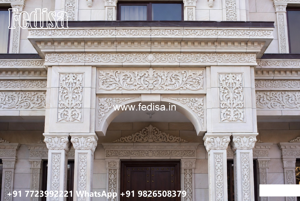 Elegant Classic Villa Design with Grand Entrance No-3928