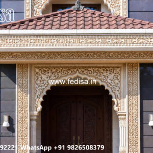Classic Villa Design with Stylish Marble Flooring No-3932