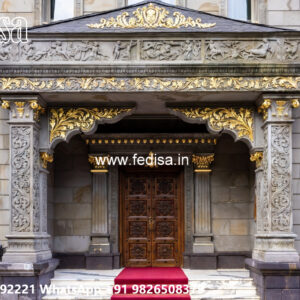 Luxury Classic Villa Design with Elegant Hall Ideas No-3935