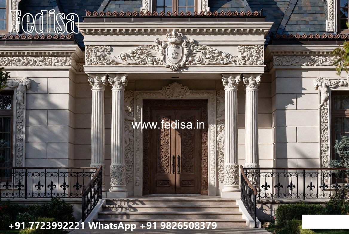 Classic Villa Design with Decorative Ceiling Concepts No-3936