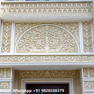 Classic Villa Design with Decorative Wall Textures No-3946