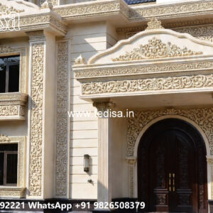 Classic Villa Design with Elegant Home Entrance No-3949