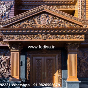 Traditional Classic Villa Design with Royal Charm No-3990