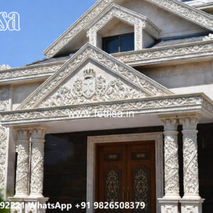 Classic Villa Design with Premium Exterior Lighting No-3992