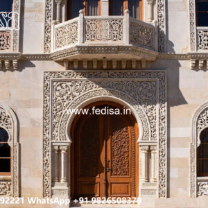 Classic Villa Design with Beautiful Garden Pathways No-3995
