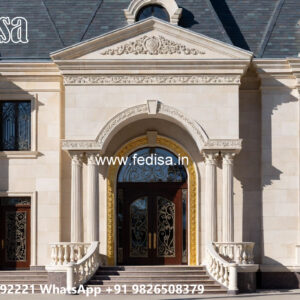 Classic Villa Design with Decorative Architectural Features No-4003