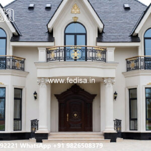 Classic Villa Design with Artistic Wall Decor Ideas No-4012