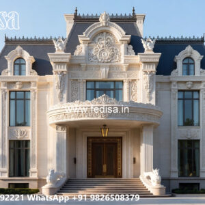 Classic Villa Design with Stylish Living Room Decor No-4021