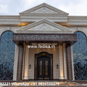 Classic Villa Design with Rich Elegant Architecture No-4036