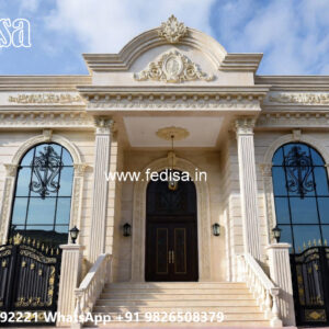 Classic Villa Design with Elegant Courtyard Inspiration No-4039