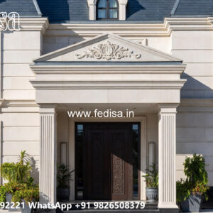 Traditional Classic Villa Design with Beautiful Exteriors No-4045
