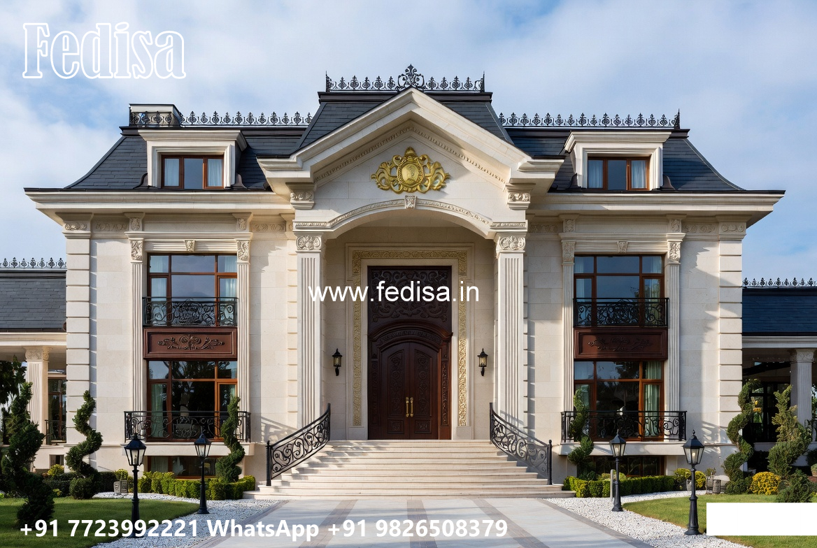 Beautiful Luxury House Design with Modern Roofing No-4085