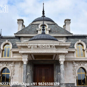 Luxury House Design with Grand Front Elevation No-4088