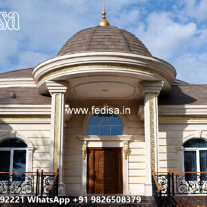 Luxury House Design with Elegant Marble Flooring No-4105