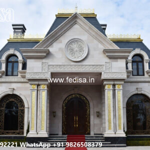 Modern Luxury House Design with Glass Facade No-4111