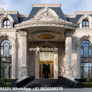 Luxury House Design with Premium Exterior Lighting No-4118