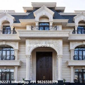 Luxury House Design with Premium Stone Cladding No-4126