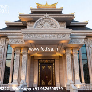 Luxury House Design with Royal Living Room Style No-4130