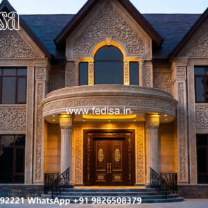 Luxury House Design with Beautiful Balcony Decor No-4131