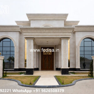 Luxury House Design with Unique Architectural Beauty No-4147