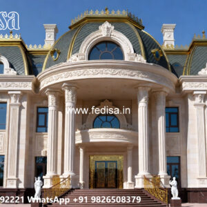 Luxury House Design with Beautiful Stone Exterior No-4172