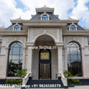 Luxury House Design with Beautiful Glass Architecture No-4195