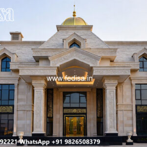Classic House Design with Elegant Exterior Architecture No-4204