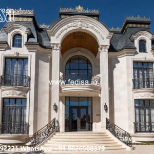 Classic House Design with Royal Interior Inspiration No-4206
