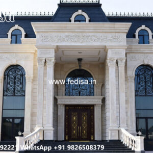 Classic House Design with Elegant Balcony Concepts No-4214
