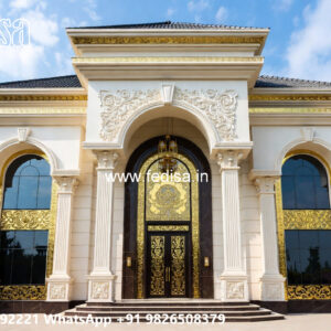 Classic House Design with Stylish Exterior Facade No-4216