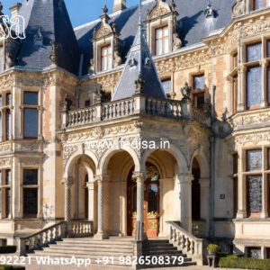 Classic House Design with Premium Marble Finishes No-4218