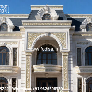 Elegant Classic House Design with Vintage Charm No-4220