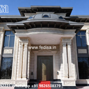 Classic House Design with Stunning Roof Architecture No-4225