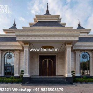 Classic House Design with Grand Entrance Ideas No-4226