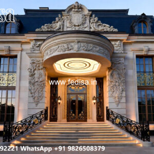 Classic House Design with Beautiful Staircase Ideas No-4230