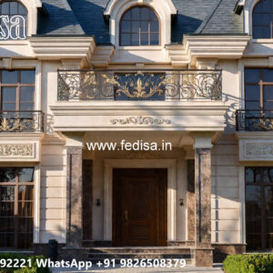 Classic House Design with Beautiful Terrace Spaces No-4237