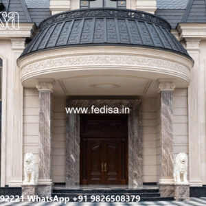 Classic House Design with Artistic Decorative Elements No-4250