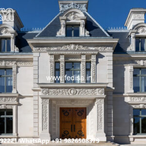 Elegant Classic House Design with Rich Textures No-4252
