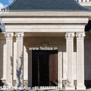 Classic House Design with Beautiful Stone Cladding No-4267