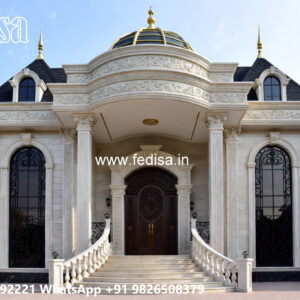 Elegant Classic House Design with Rich Architecture No-4270