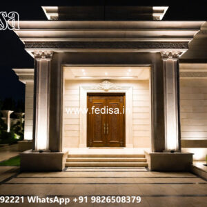 Classic House Design with Luxury Terrace Lounge No-4285