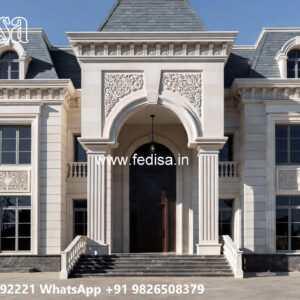 Classic House Design with Elegant Glass Windows No-4287