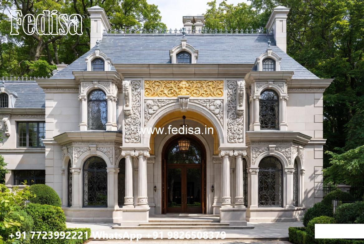 Luxury Classic House Design with Elegant Layout No-4293