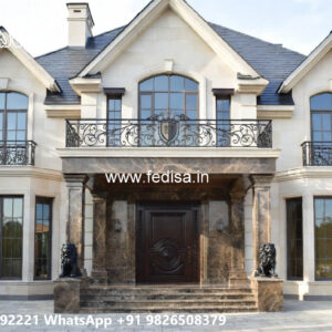 Classic House Design with Grand Staircase Styling No-4295
