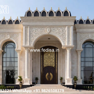 Classic House Design with Rich Marble Decor No-4306