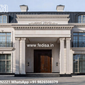 Classic House Design with Decorative Window Styling No-4343