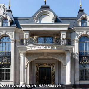 Classic House Design with Luxury Home Exterior Ideas No-4345